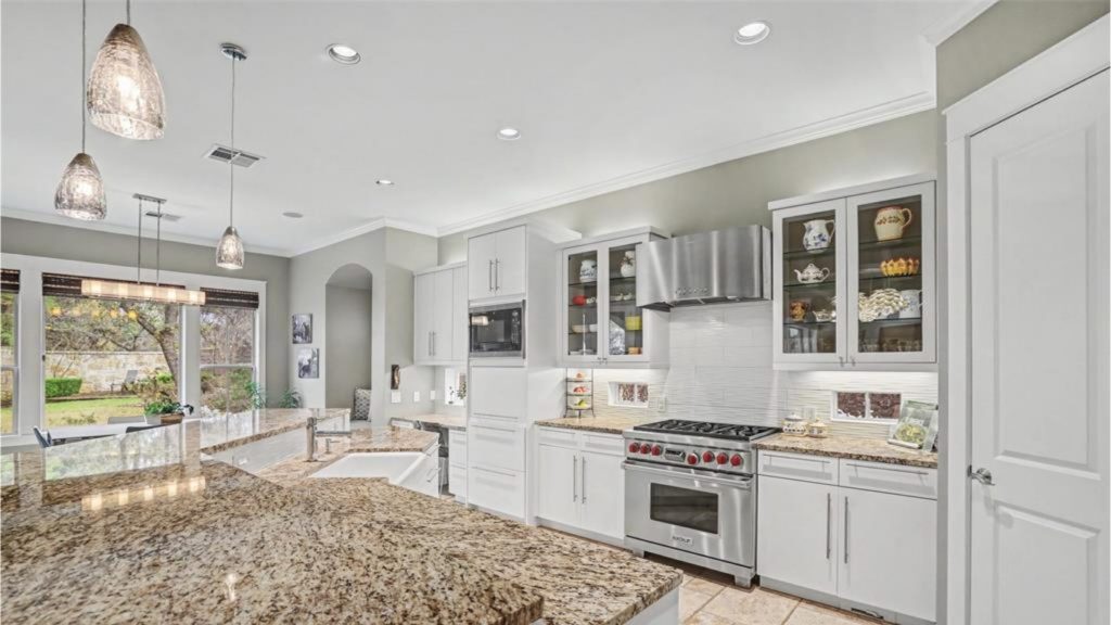 Chef's Kitchen with Wolf and Thermador appliances